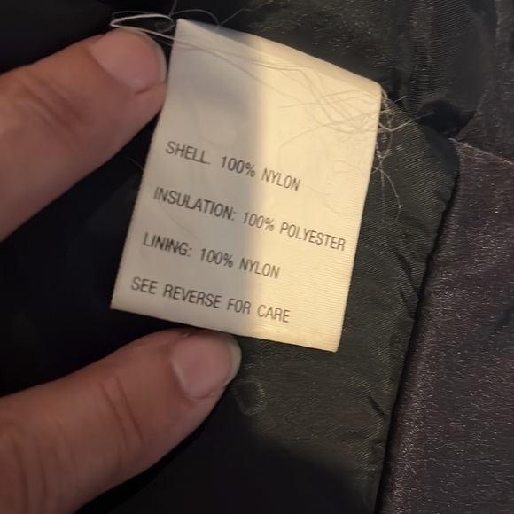 Vintage 80's OSSI  Skiwear Black Moto Style Ski Jacket Sz M - Picture 12 of 14